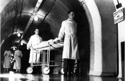 The underground hospital, 1944.