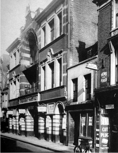 The Royal Hippodrome c.1910.  The Snargate Street frontage.