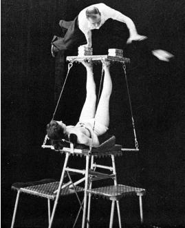 The Royal Hippodrome, early 1940s.  One of the variety acts.