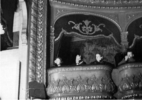 The Royal Hippodrome c.1940.  A rare view of the interior of the theatre.