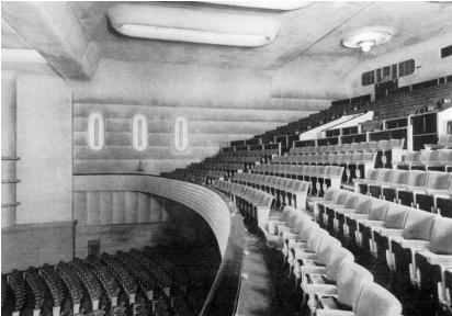 The Granada Cinema, 1937.  The Balcony.