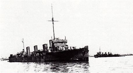 HMS Broke. Commanded by Ramsay when he was in the Dover Patrol.