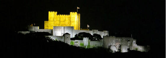 Dover Castle by Night
